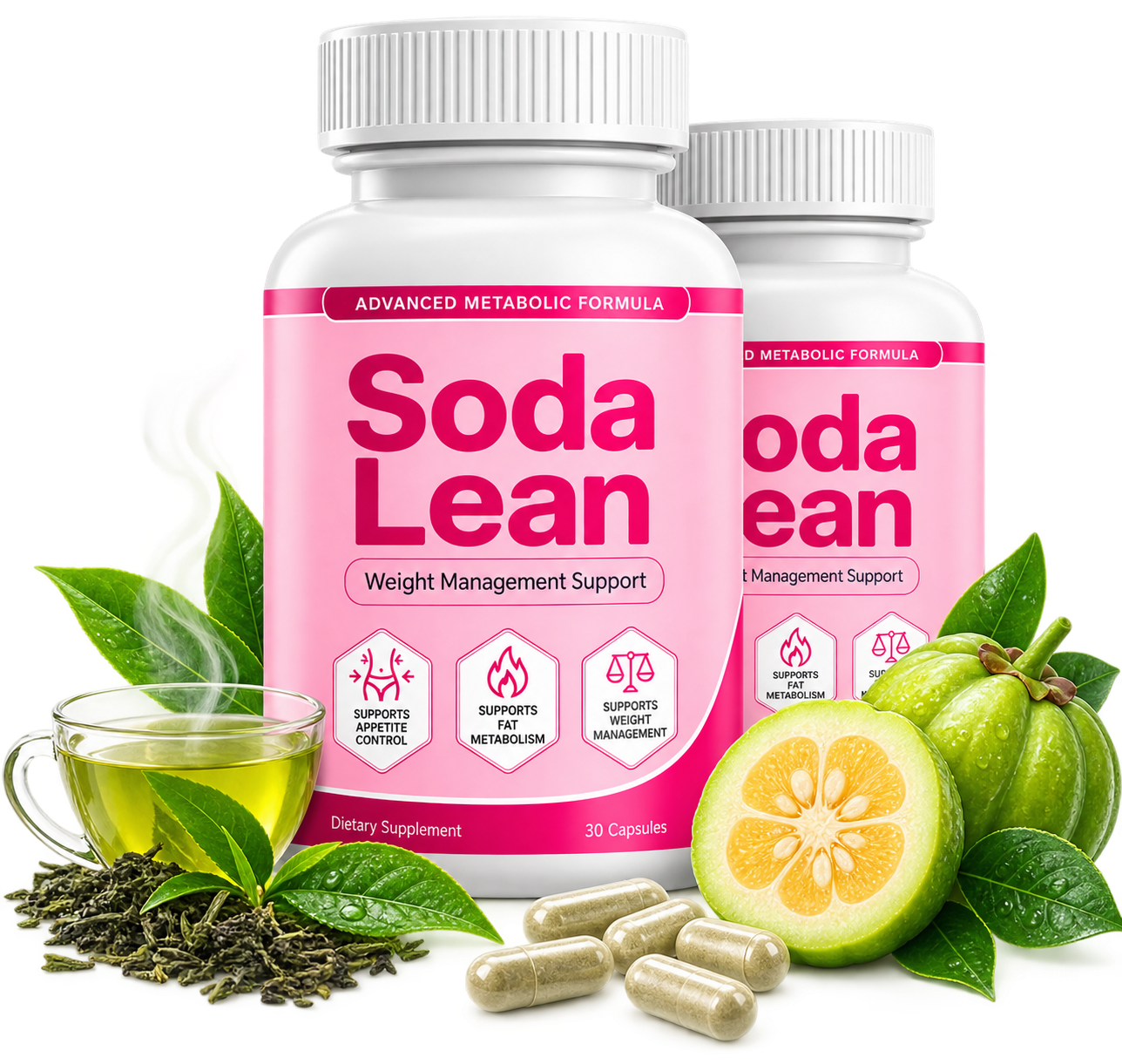SodaLean Daily Wellness and Weight Management Supplement